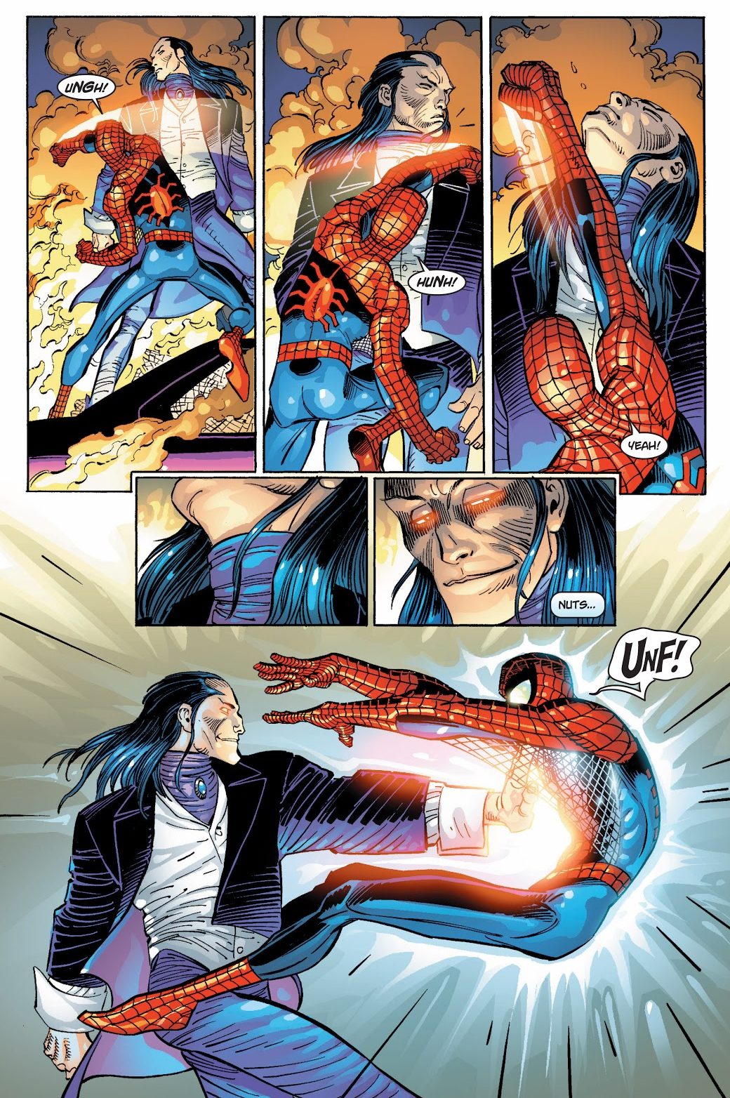 Spider-Man's First Fight With Morlun