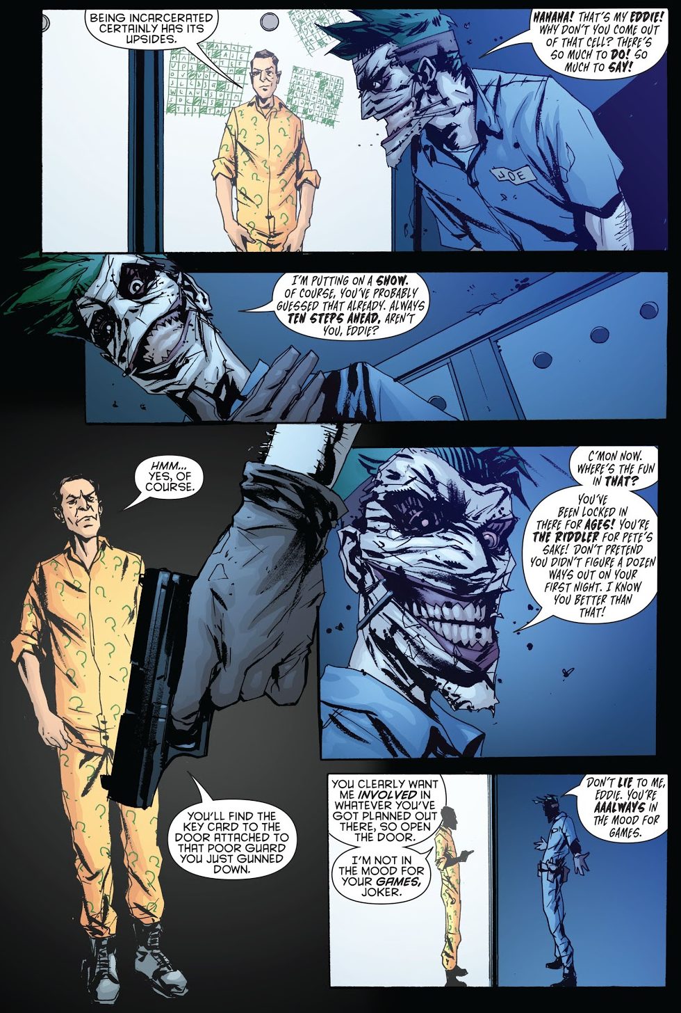 The Joker Recruits The Riddler (Death Of The Family)