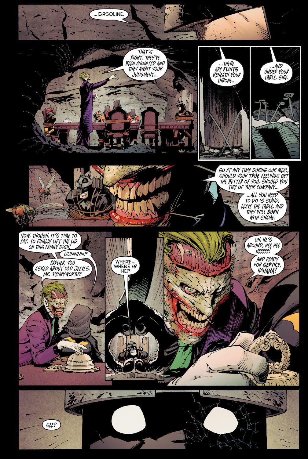 The Joker Takes The Bat Family's Faces Off
