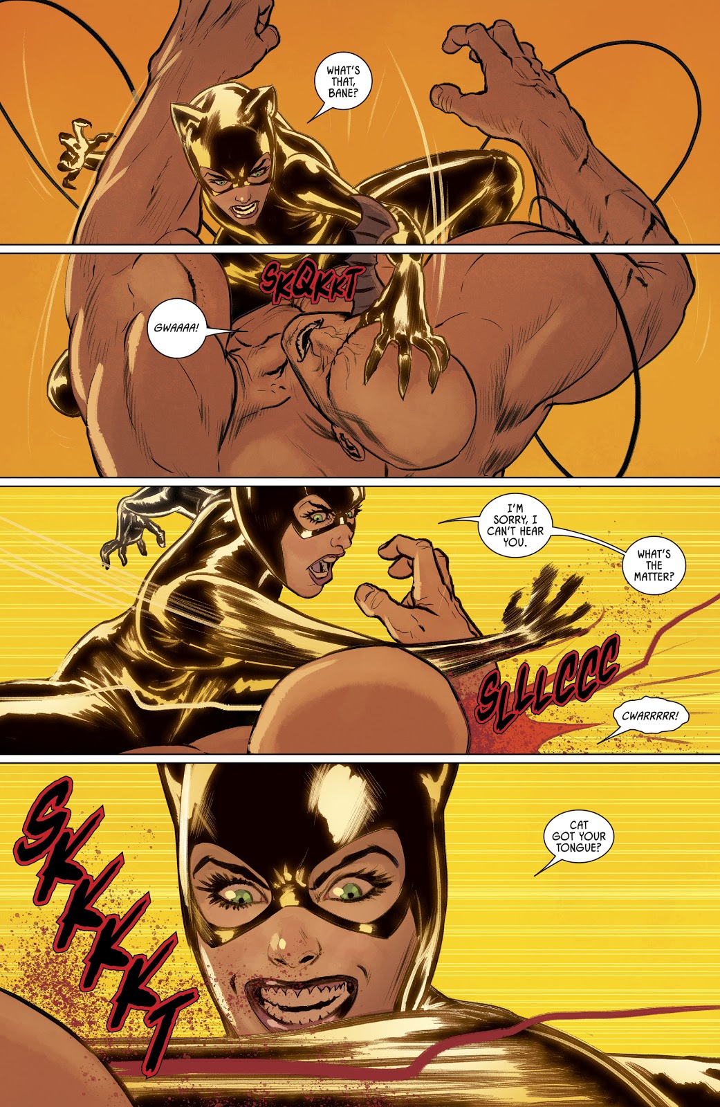 Batman And Catwoman VS Bane (Rebirth)