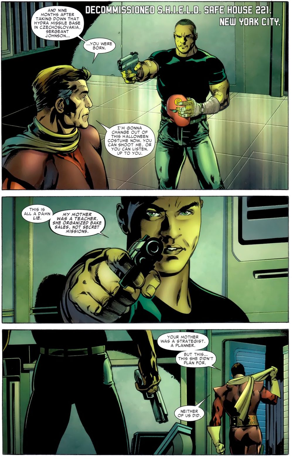Nick Fury Admits That Marcus Johnson Is His Son 