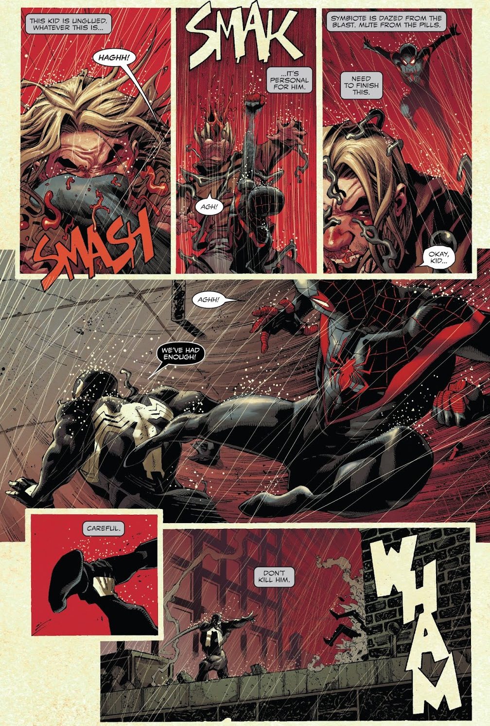 Venom Meets SpiderMan Miles Morales Comicnewbies