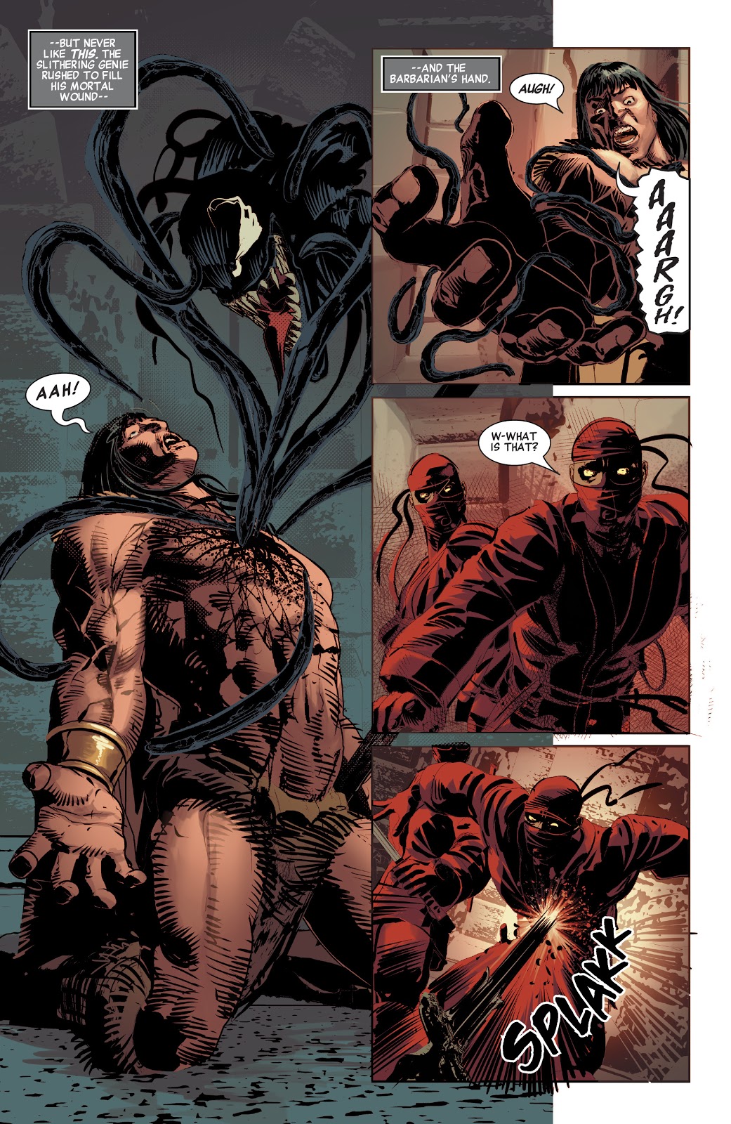 Conan The Barbarian Bonds With A Symbiote