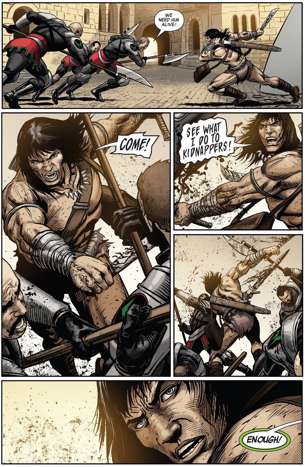 Conan The Barbarian Meets Doctor Doom 