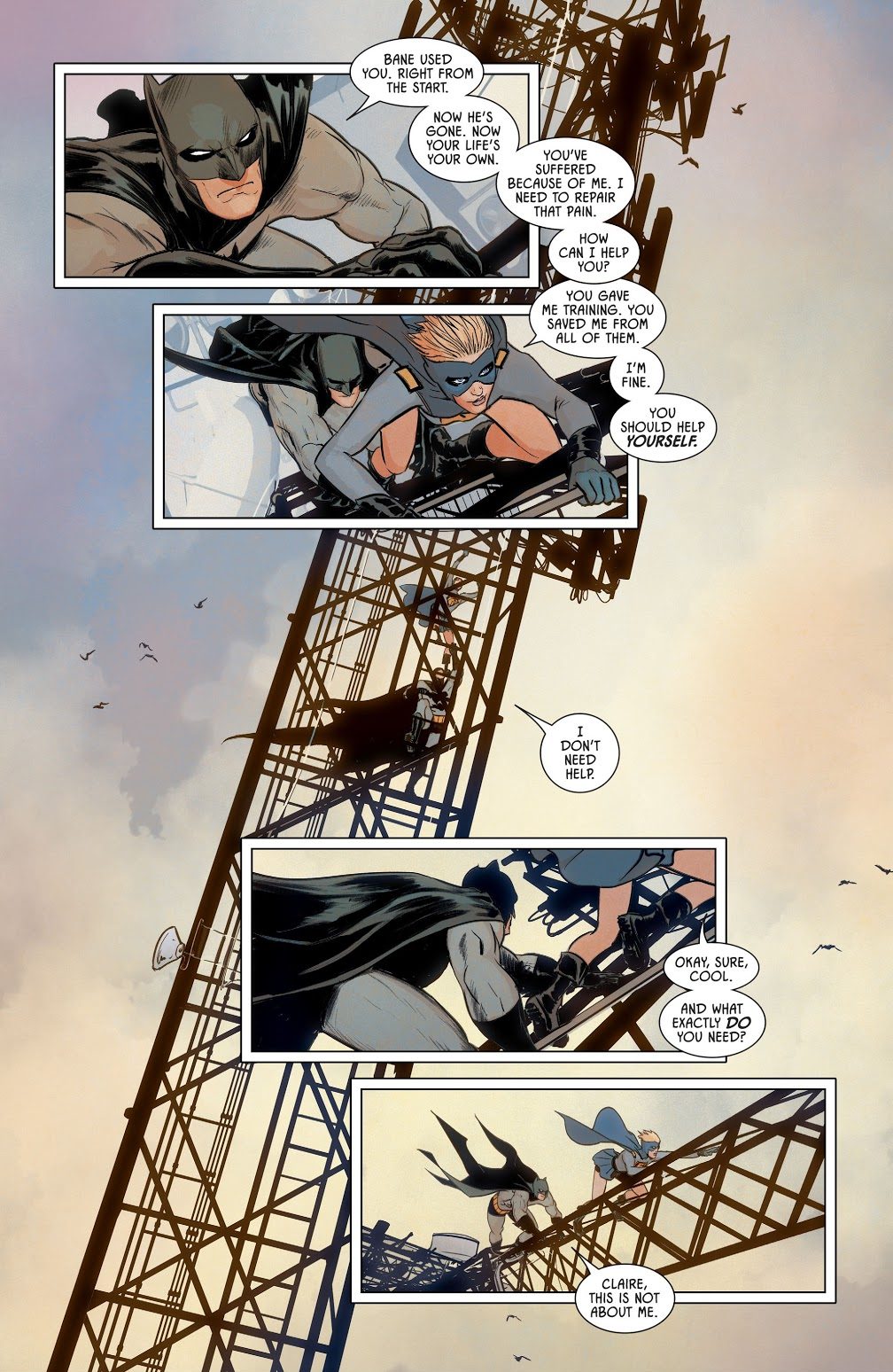 Batman Gives Gotham Girl Platinum Kryptonite 