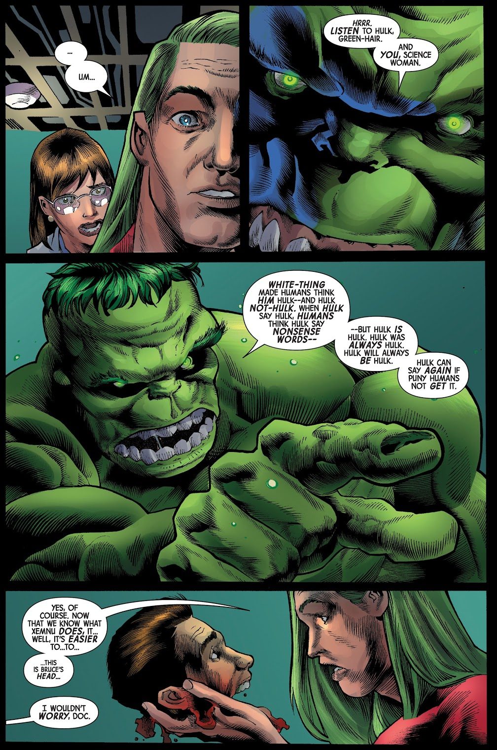 How Hulk Broke From Xenmu's Mind Control 