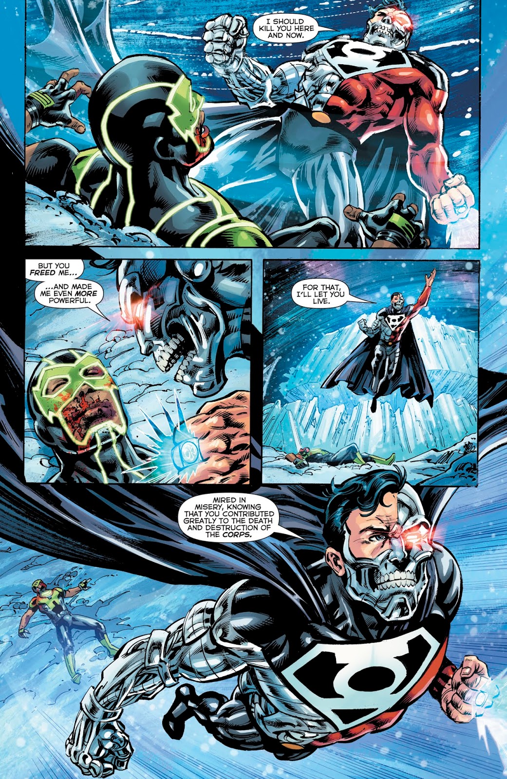 Cyborg-Superman Wears The Phantom Ring