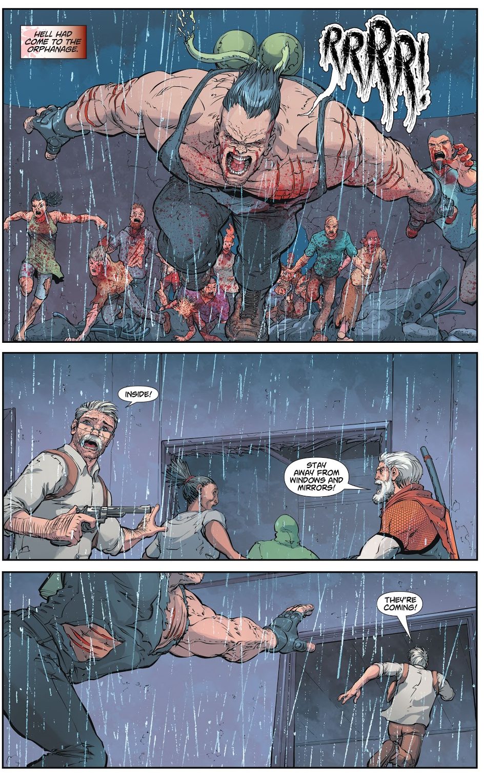 Solomon Grundy Kills Zombie Bane (DCeased)