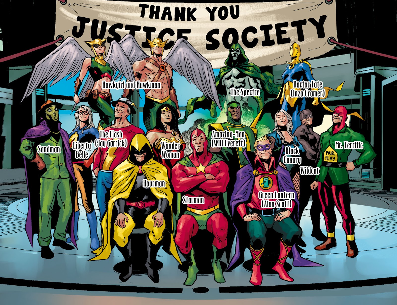 Justice Society Of America (Injustice Gods Among Us)