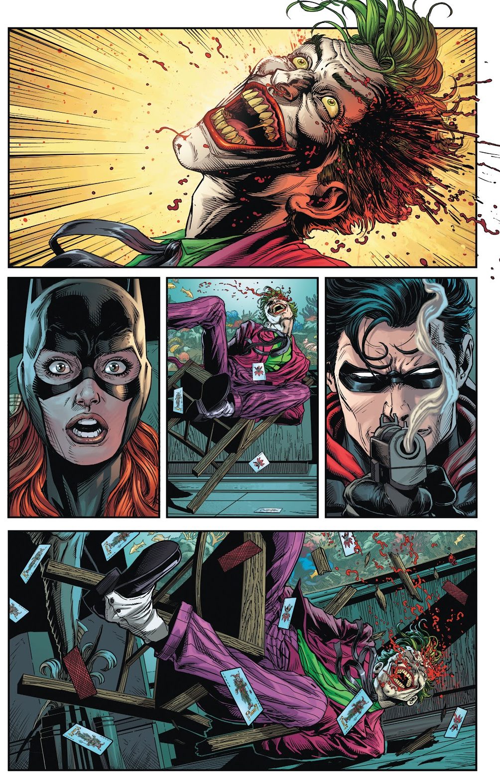 Red Hood Kills The Joker (Batman - Three Jokers) 