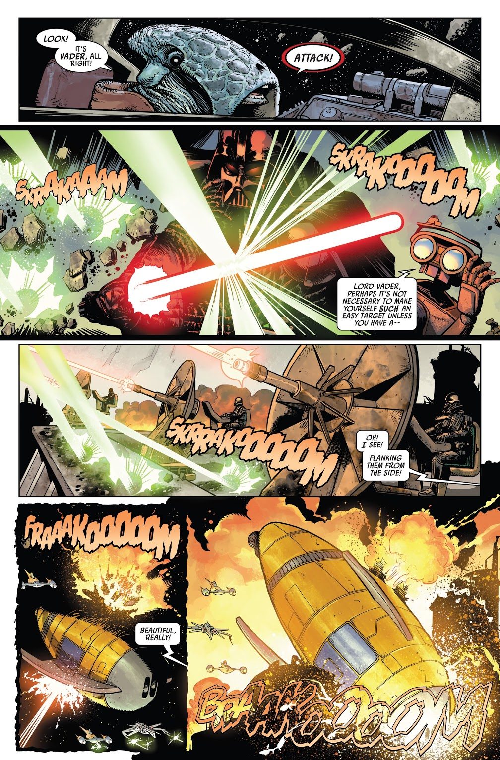 Darth Vader Destroys The Amidalans