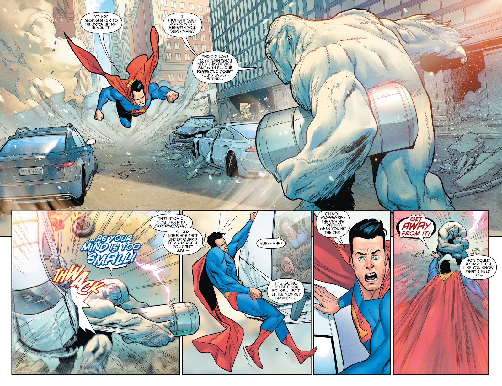 Superman VS Ultra-Humanite 