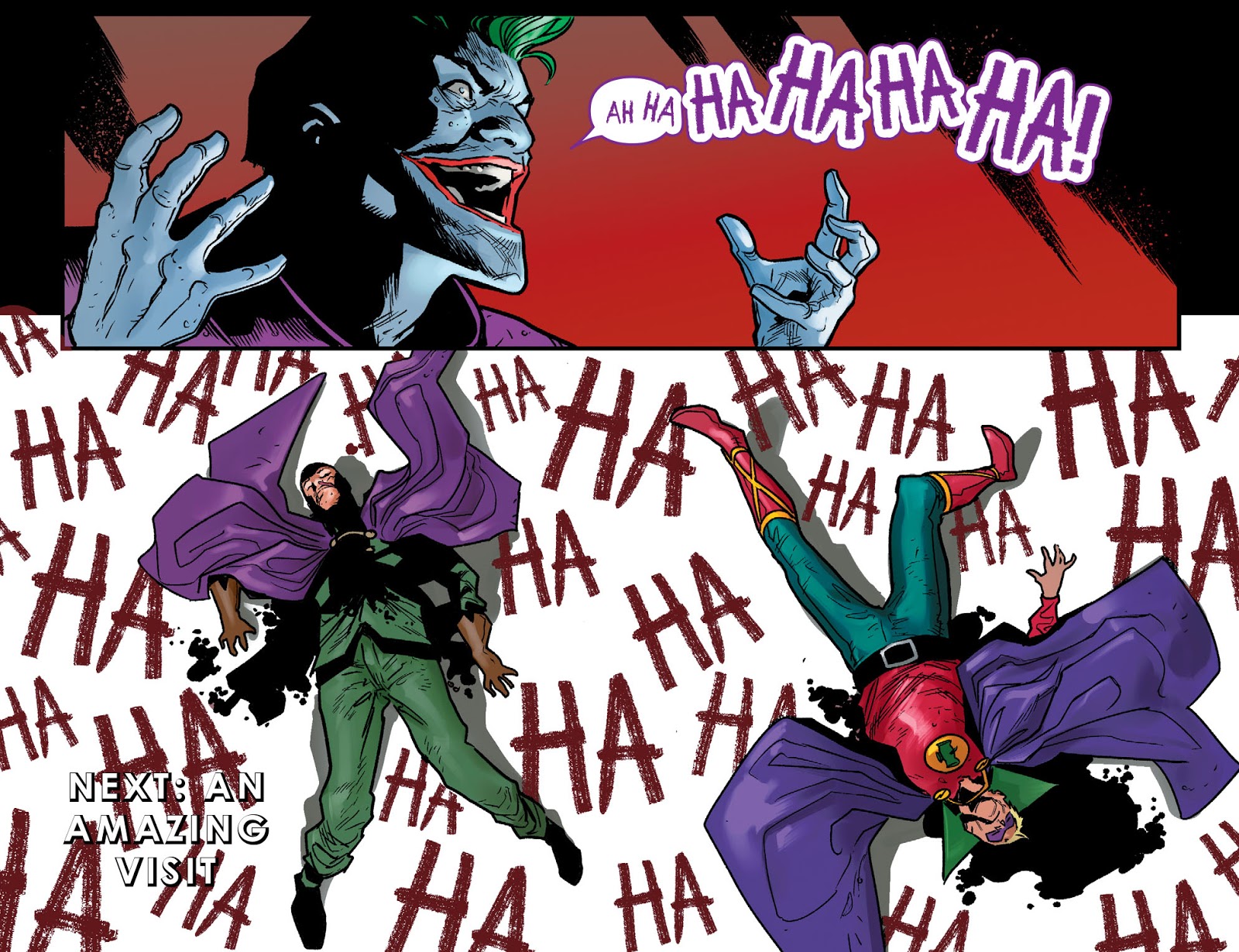 The Joker Kills Green Lantern Alan Scott (Injustice)