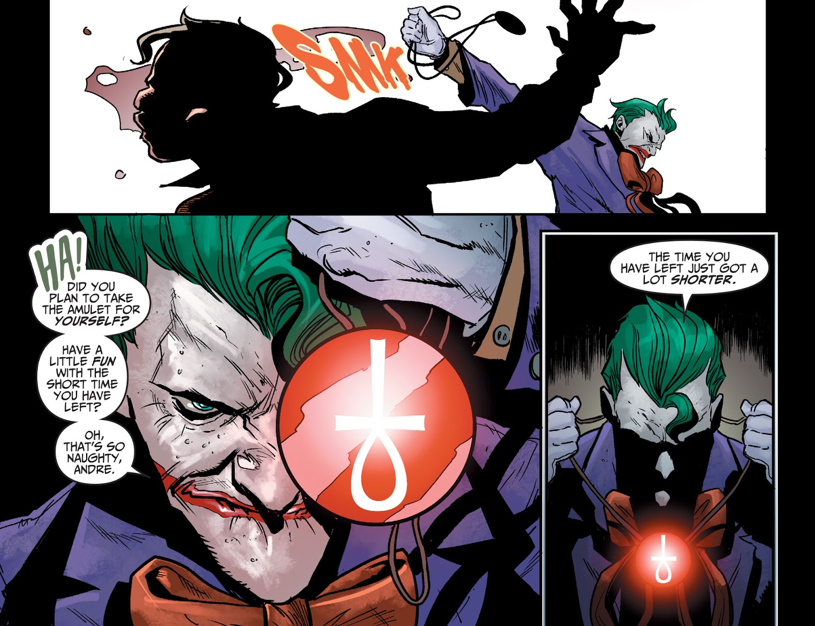The Joker Wears The Amulet Of Apophis (Injustice)
