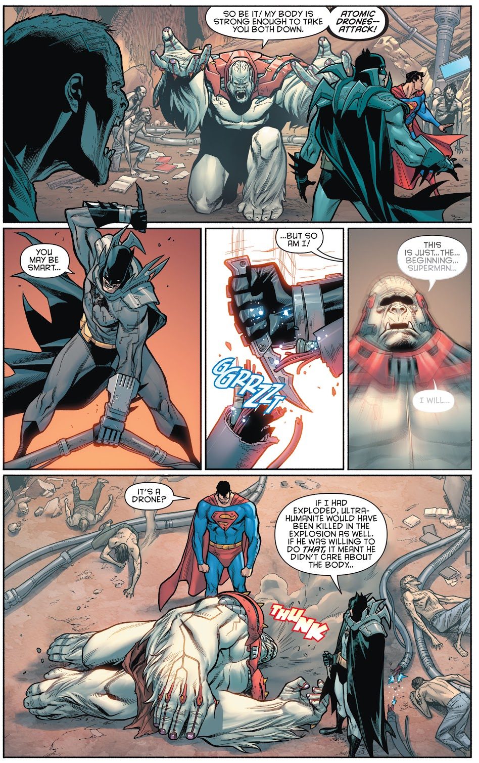 Ultra-Humanite Uses Batman To Fight Superman 