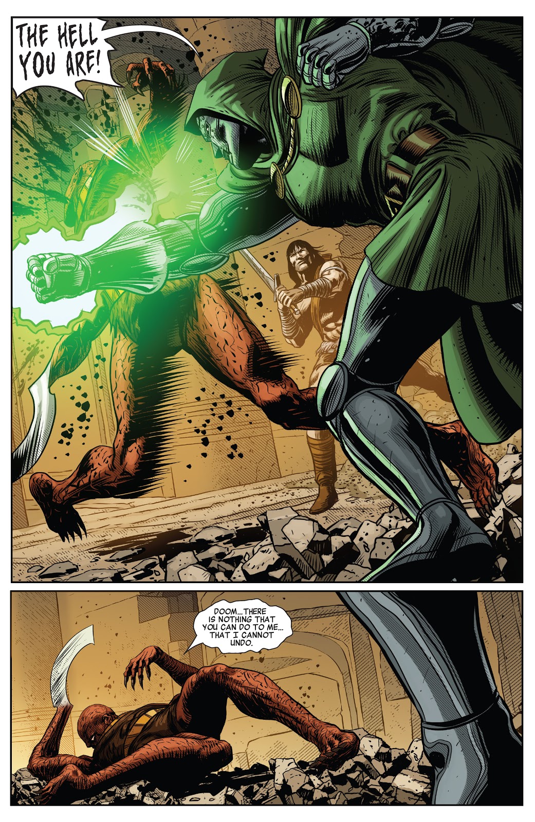 Doctor Strange, Doctor Doom and Conan VS Kulan Gath – Comicnewbies