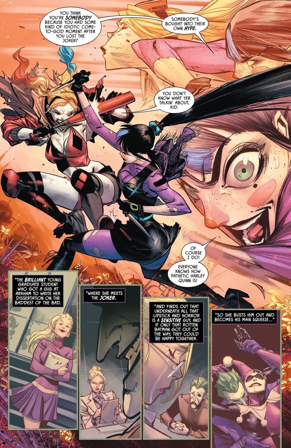 Harley Quinn VS Punchline (The Joker War) 