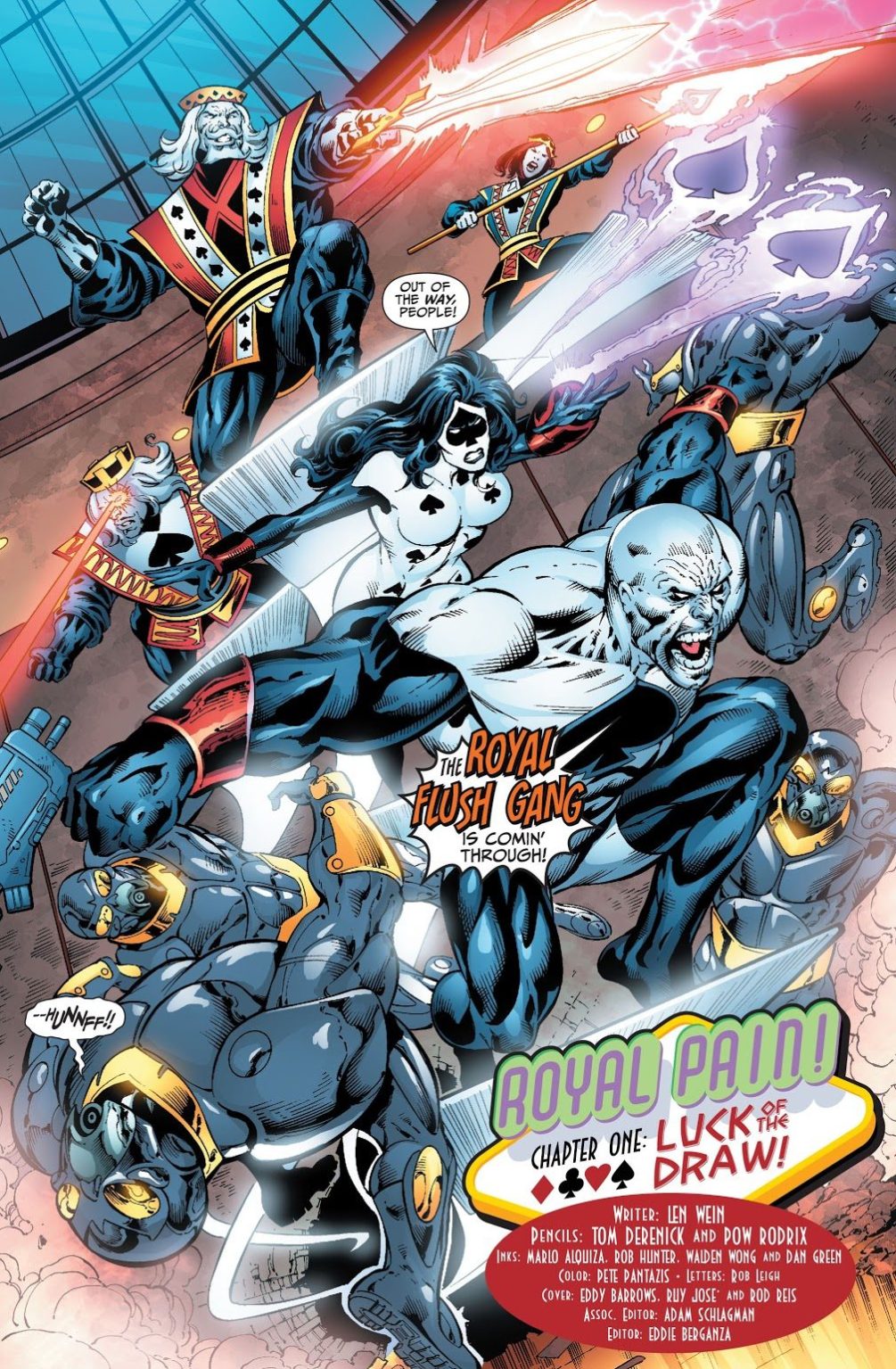 Royal Flush Gang (Justice League of America Vol. 2 #35) – Comicnewbies