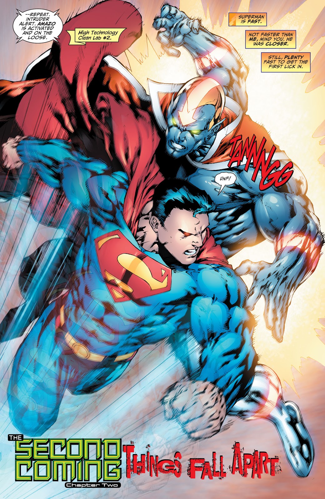 Superman And The Flash VS Amazo