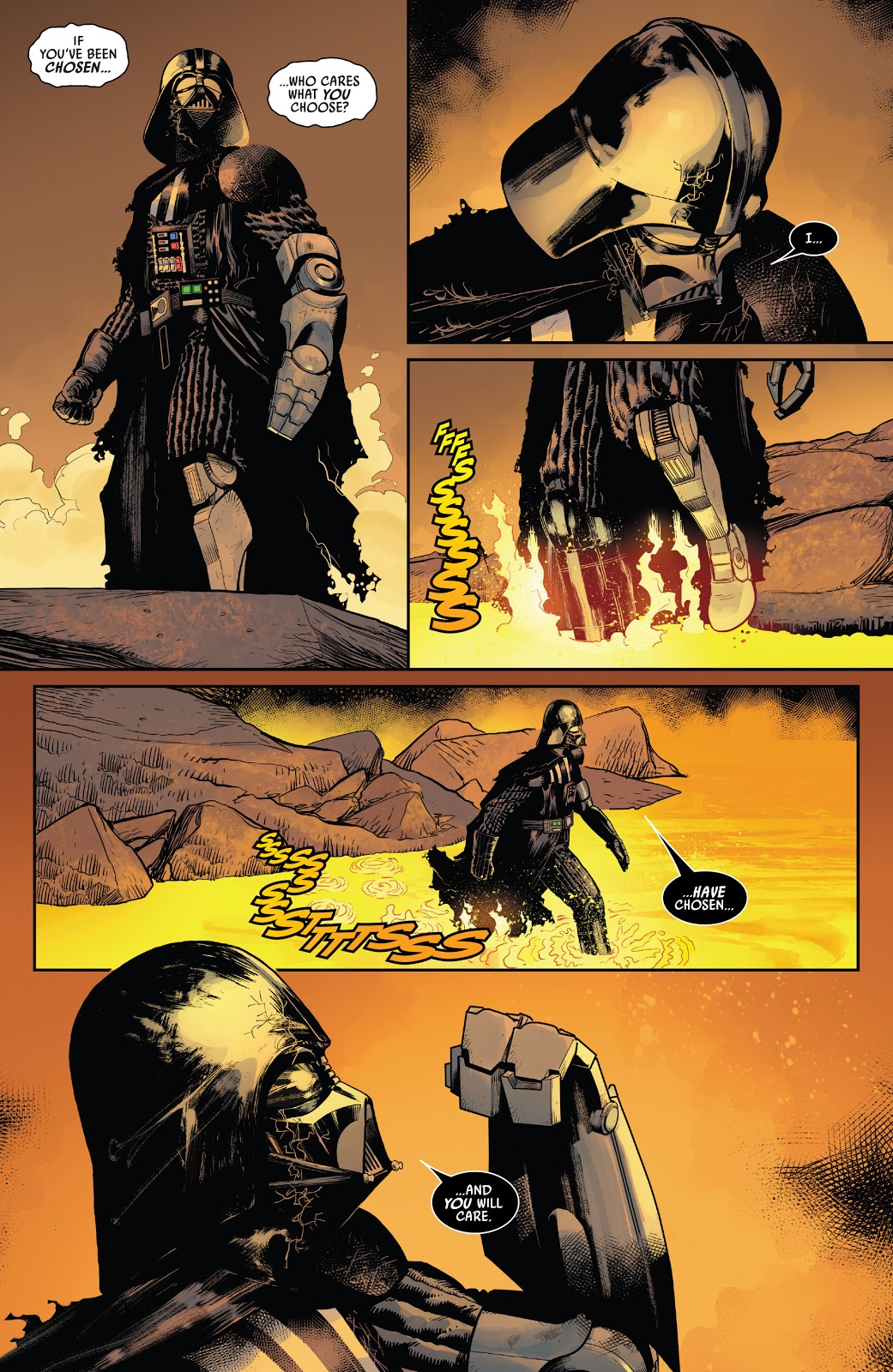 Darth Vader Receives A Sith Wayfinder 
