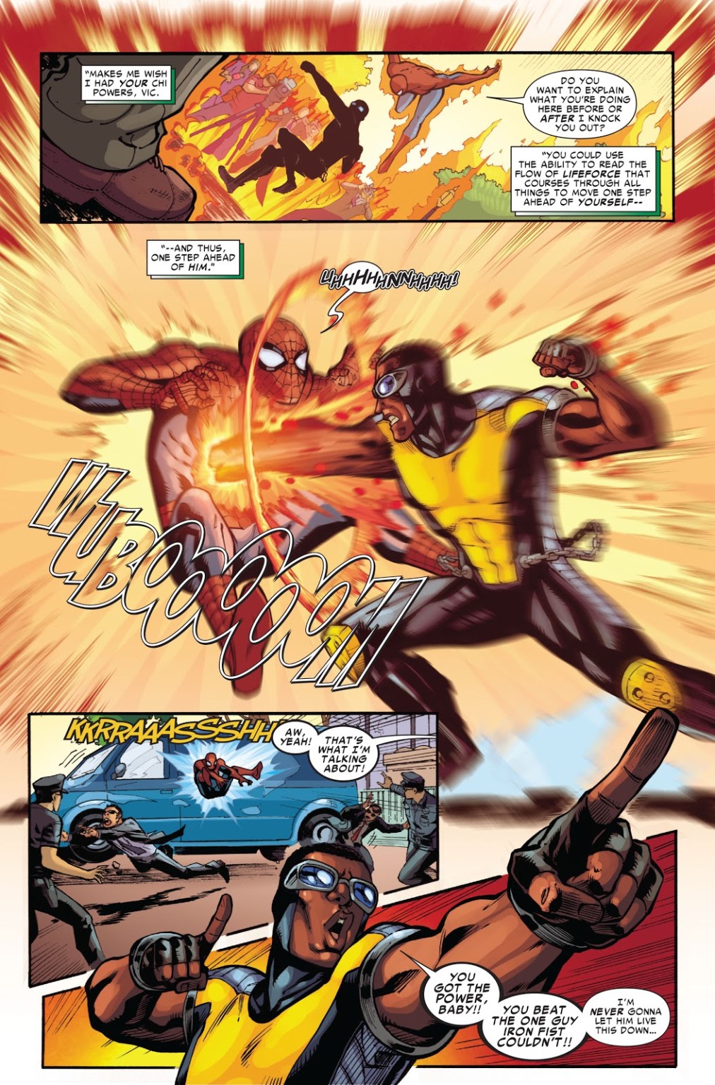 Iron Fist Can’t Defeat SpiderMan Comicnewbies