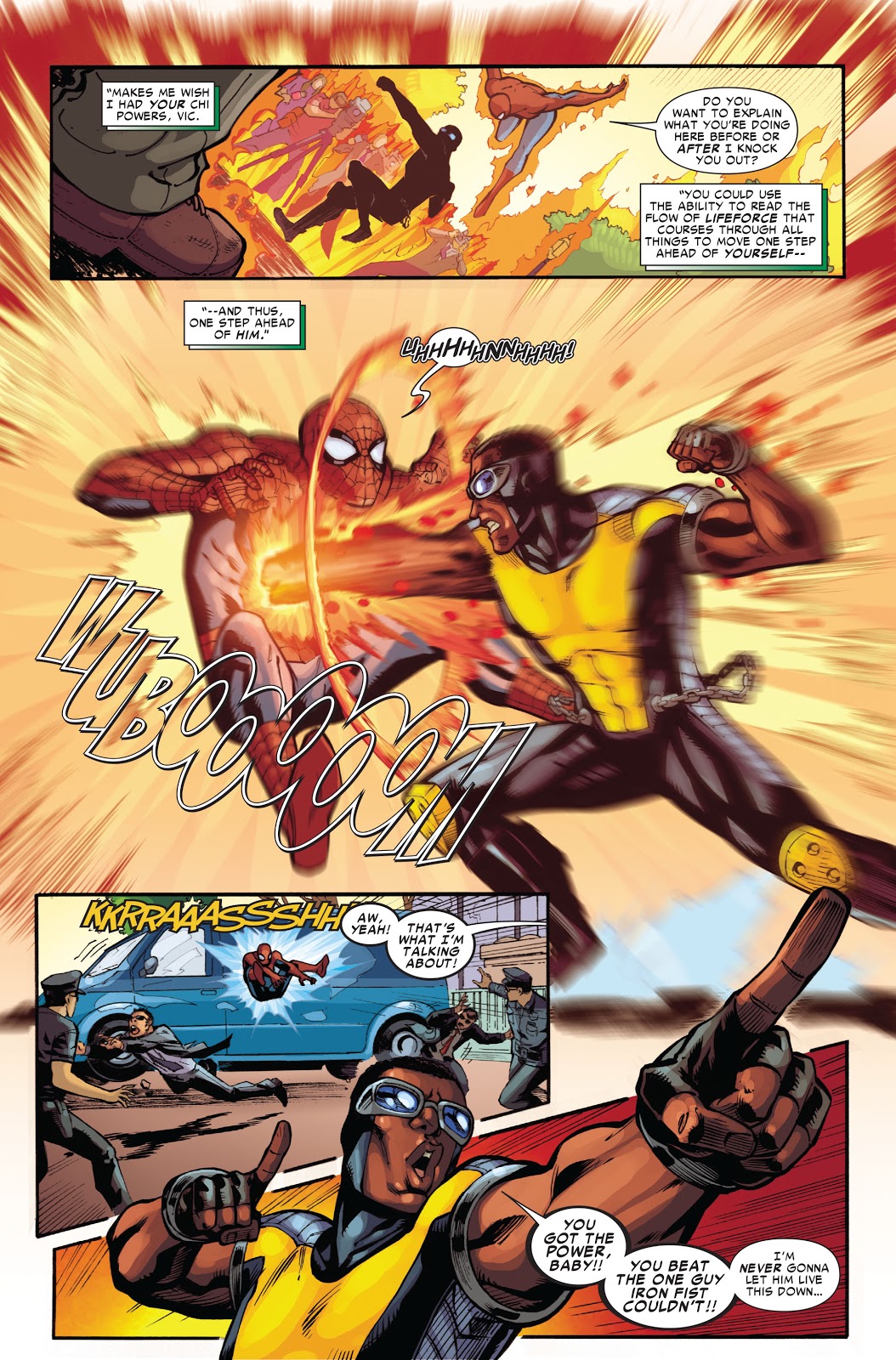 Iron Fist Can't Defeat Spider-Man