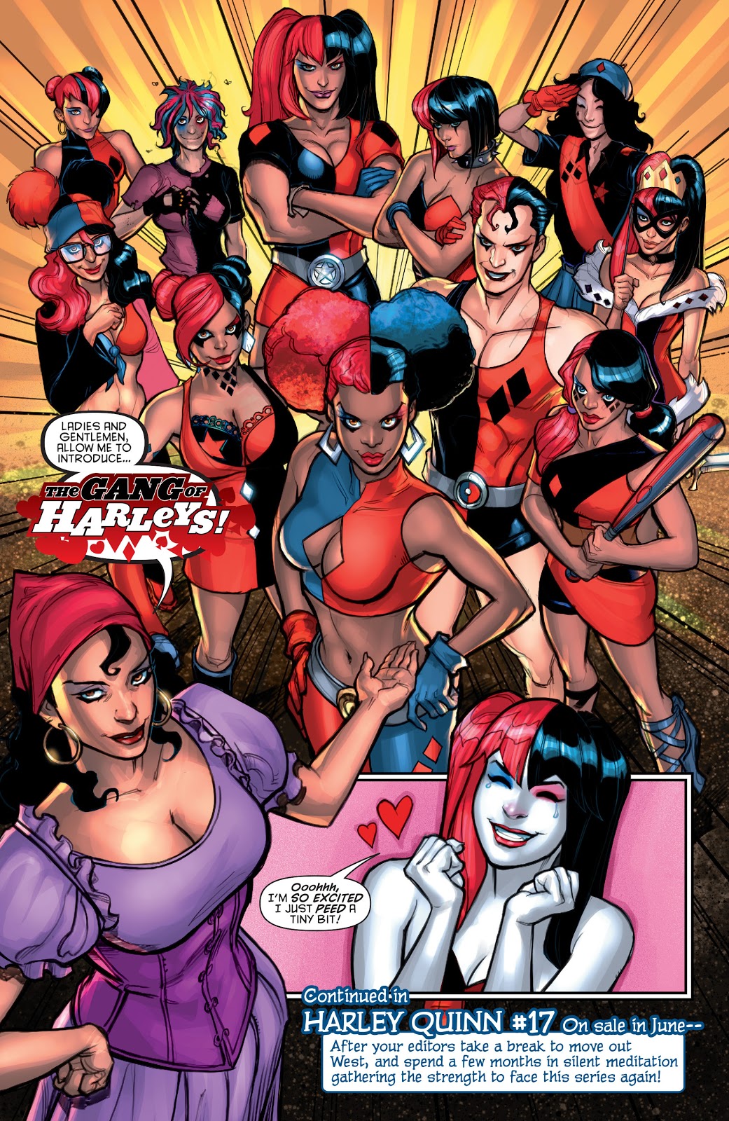 Harley Quinn Forms The Gang Of Harleys