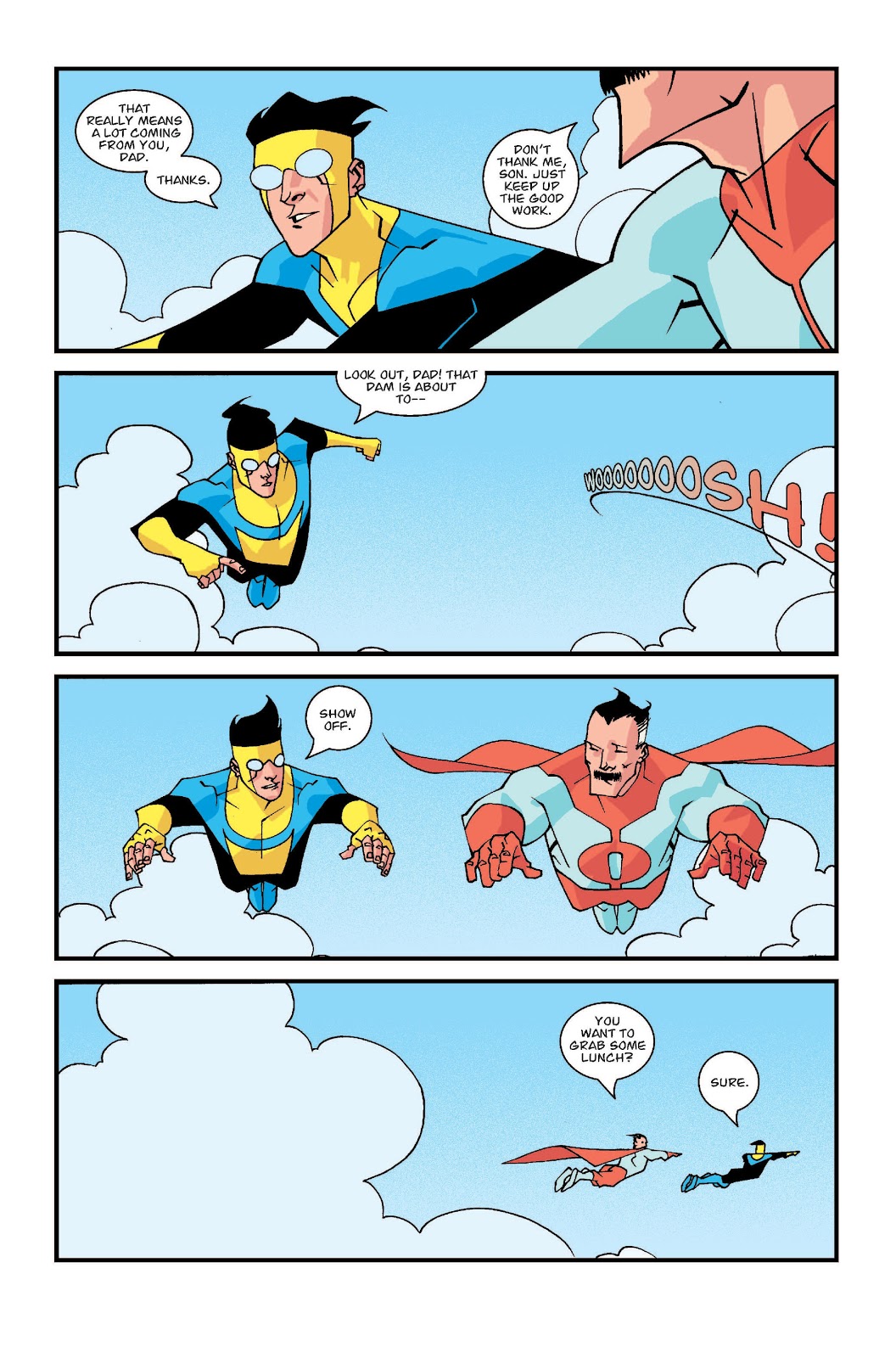 Invincible And Omni-Man First Team Up 