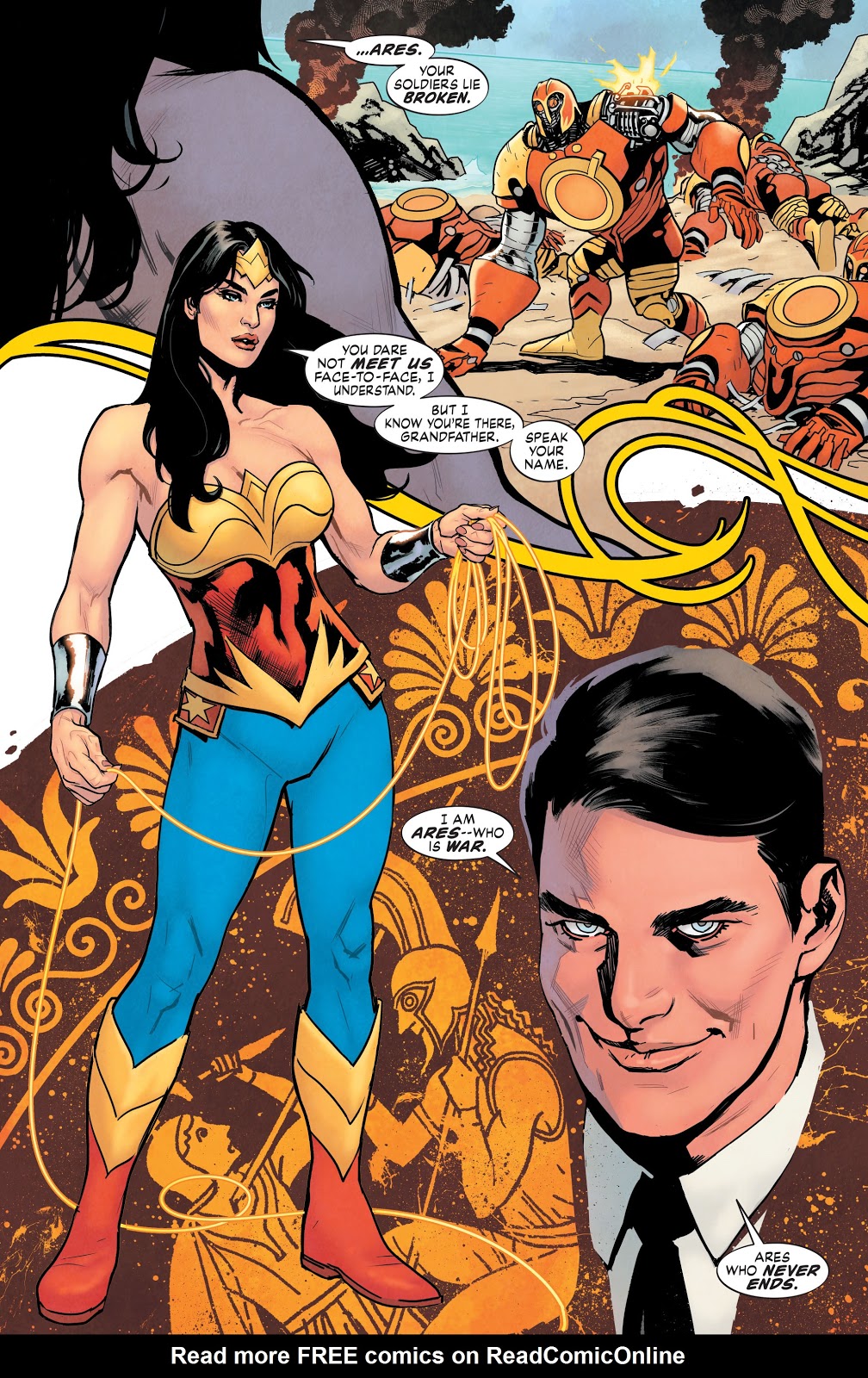 Wonder Woman VS ARES Mark 1 (Earth One) – Comicnewbies