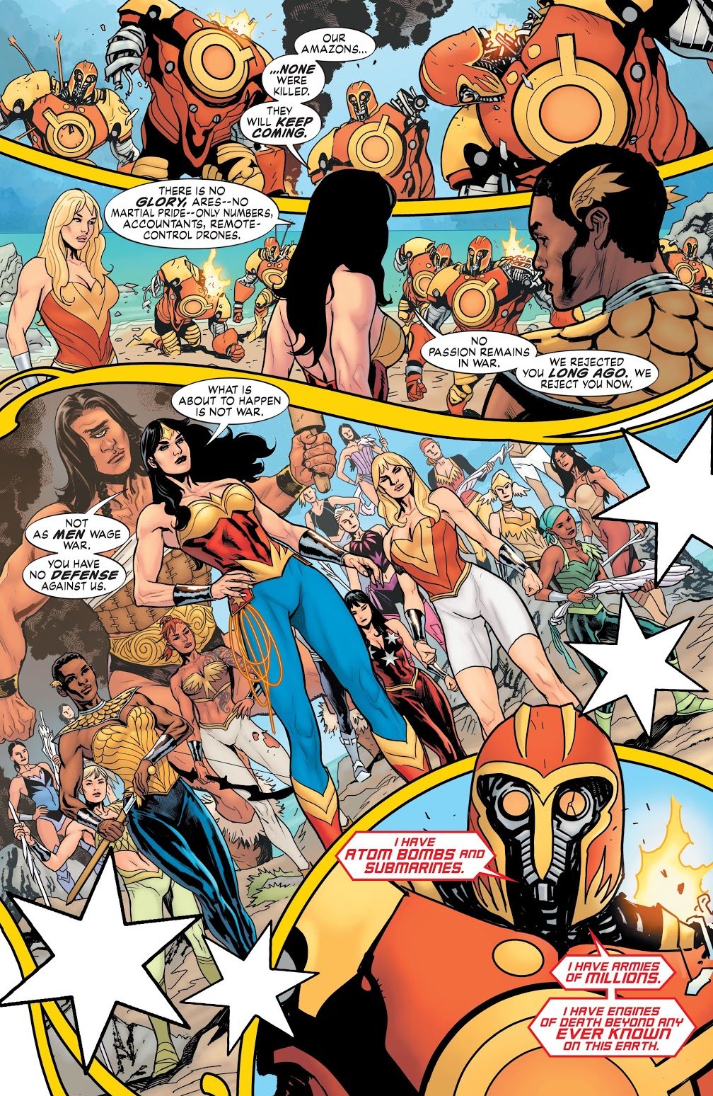 Wonder Woman VS ARES Mark 1 (Earth One)