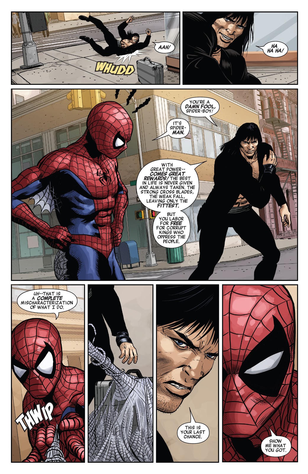 Spider-Man Meets Conan The Barbarian