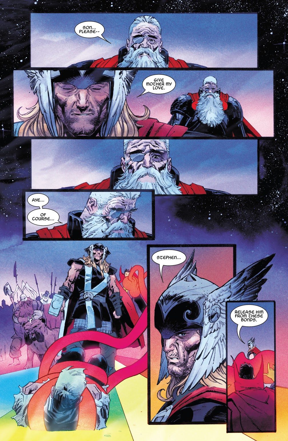 Thor Spares Donald Blake's Life 