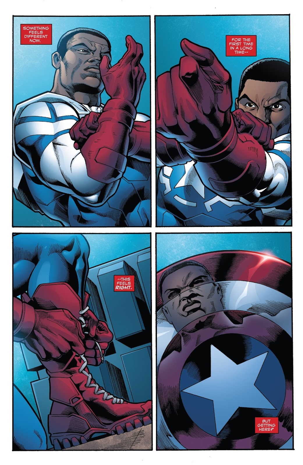 Why Sam Wilson Decided To Be Captain America Again 