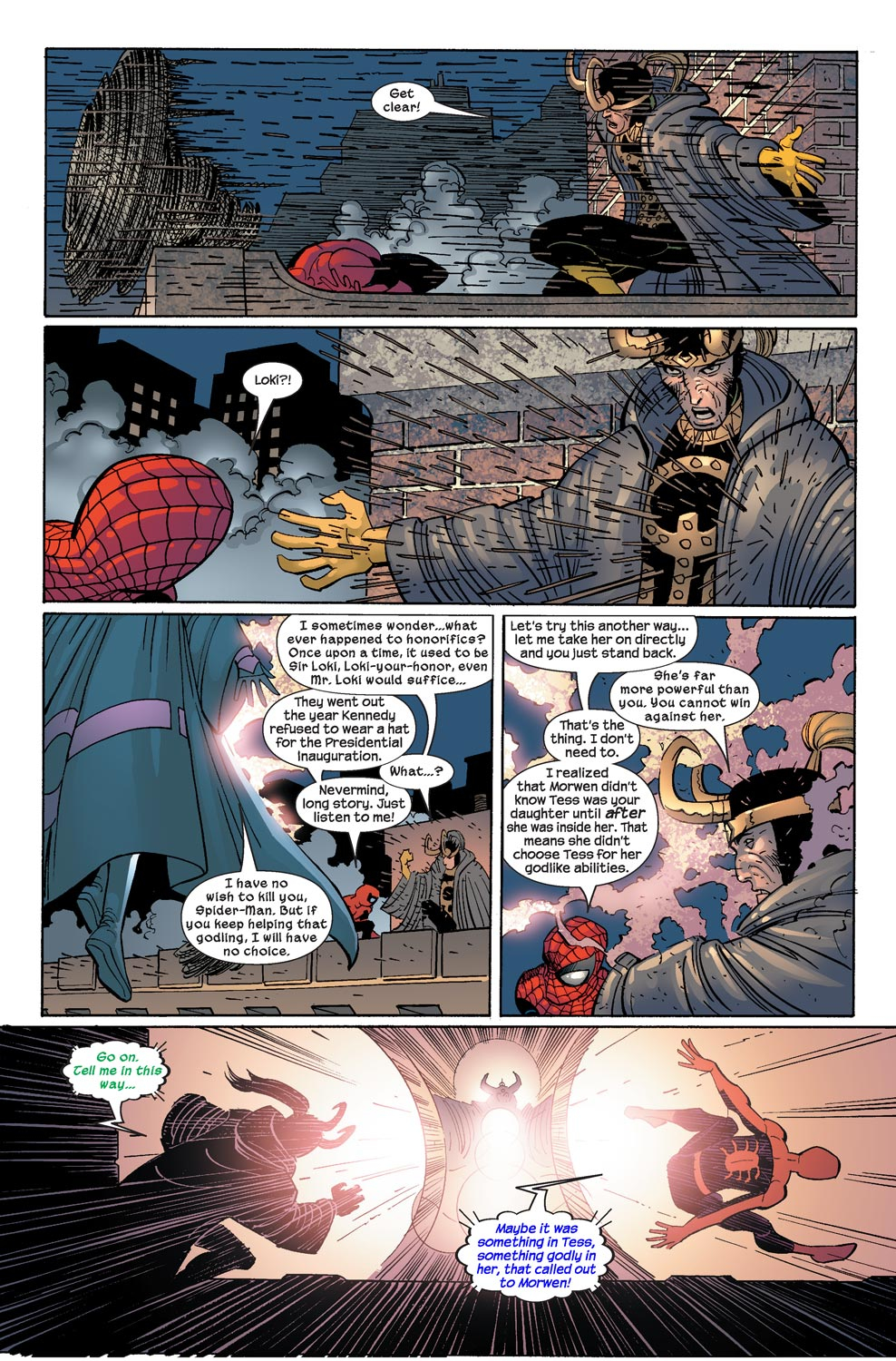 Spider-man And Loki VS Morwen