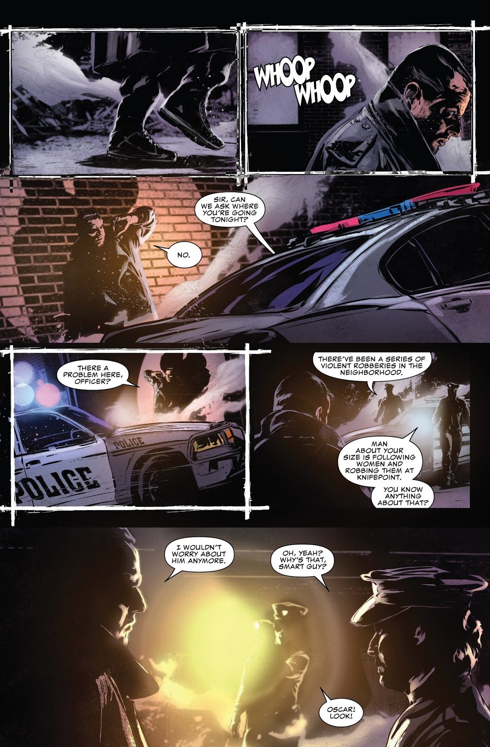 The Punisher Doesn't Want Cops To Copy Him 