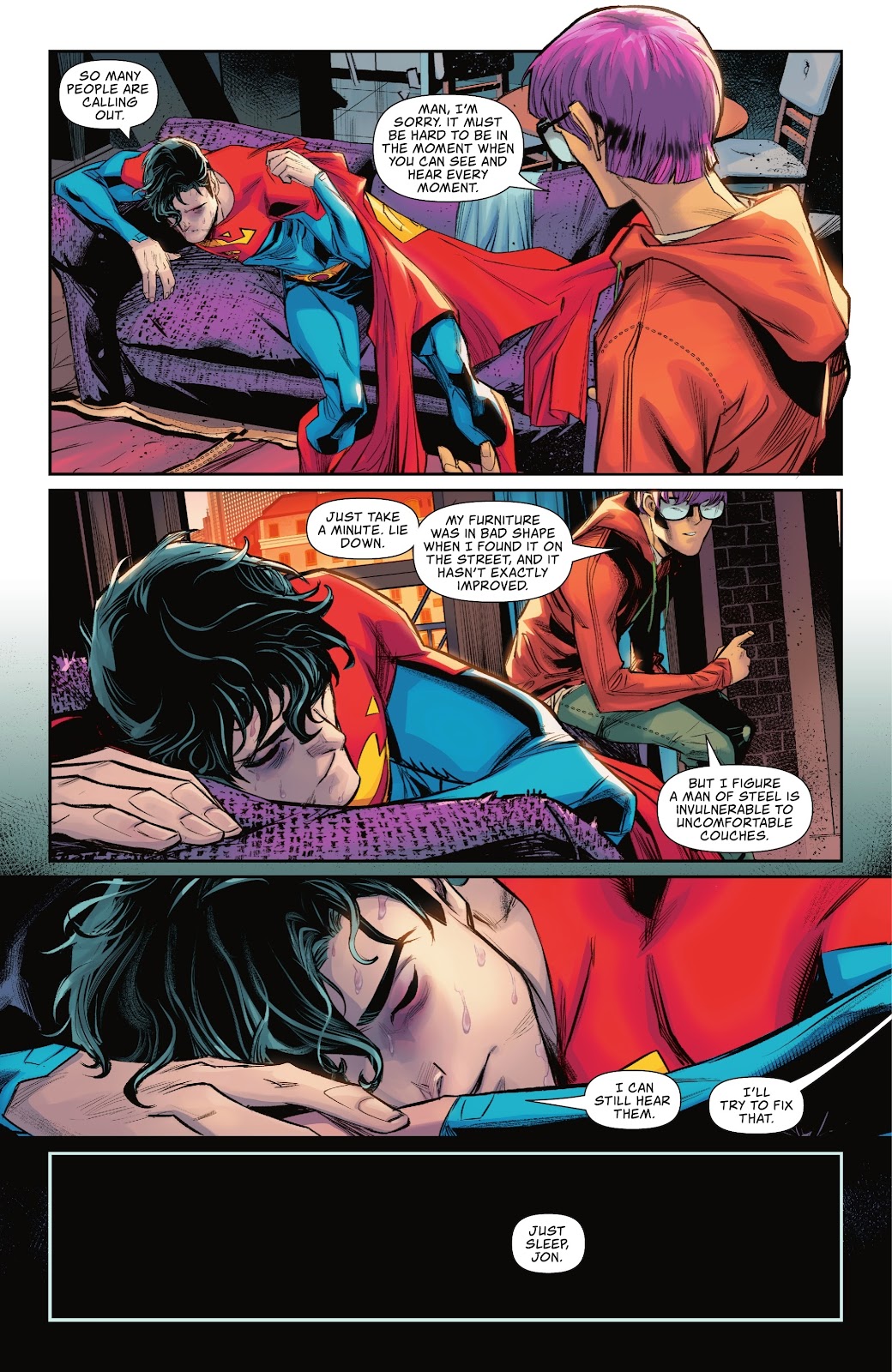 Superman And Jay Nakamura Kiss