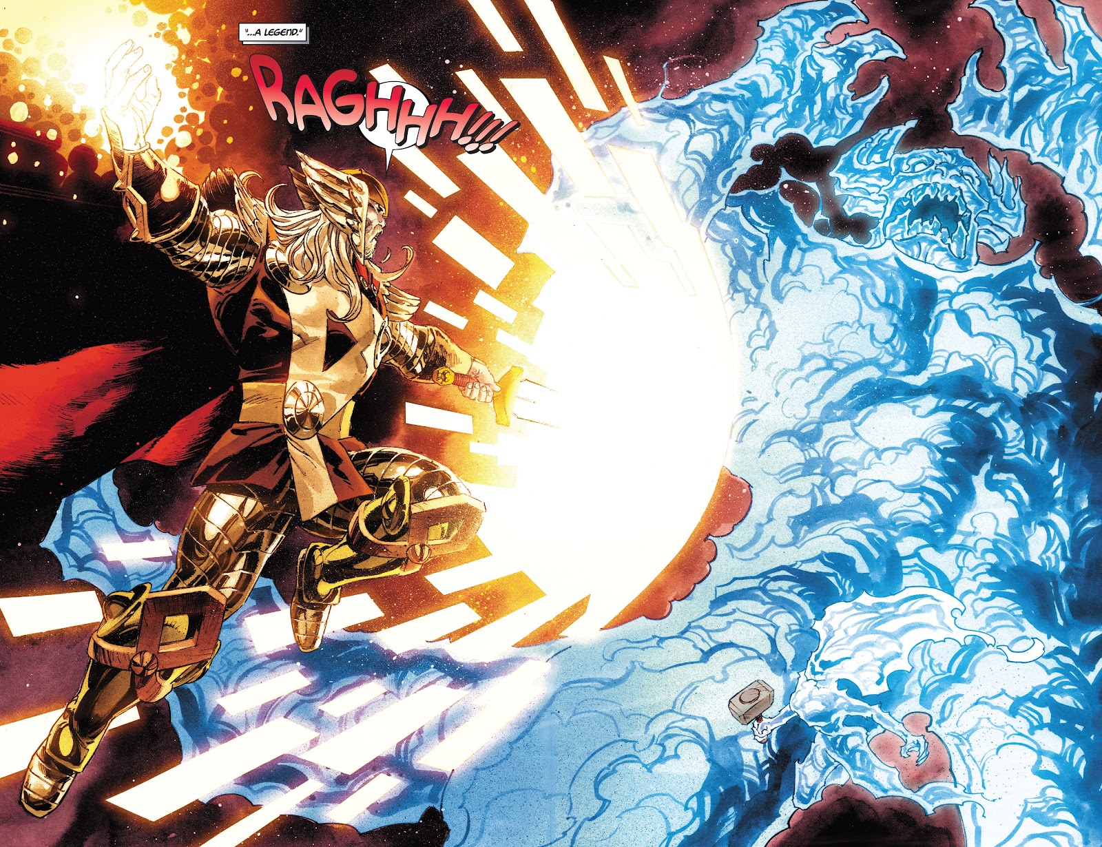 Thor Destroys Mjolnir