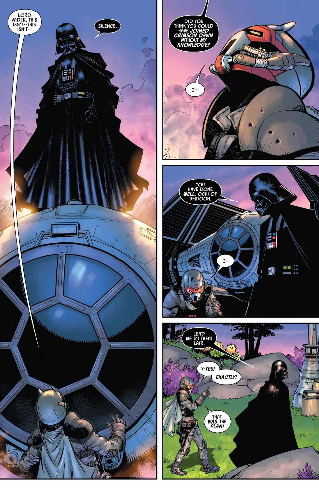 Darth Vader Recruits Royal Handmaiden Sabe