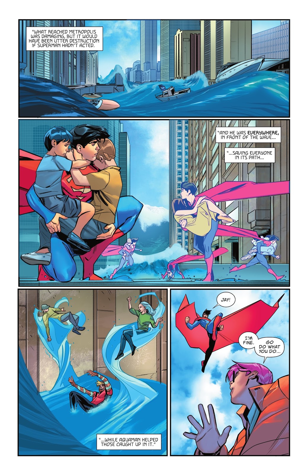 How Superman Stopped A Tsunami