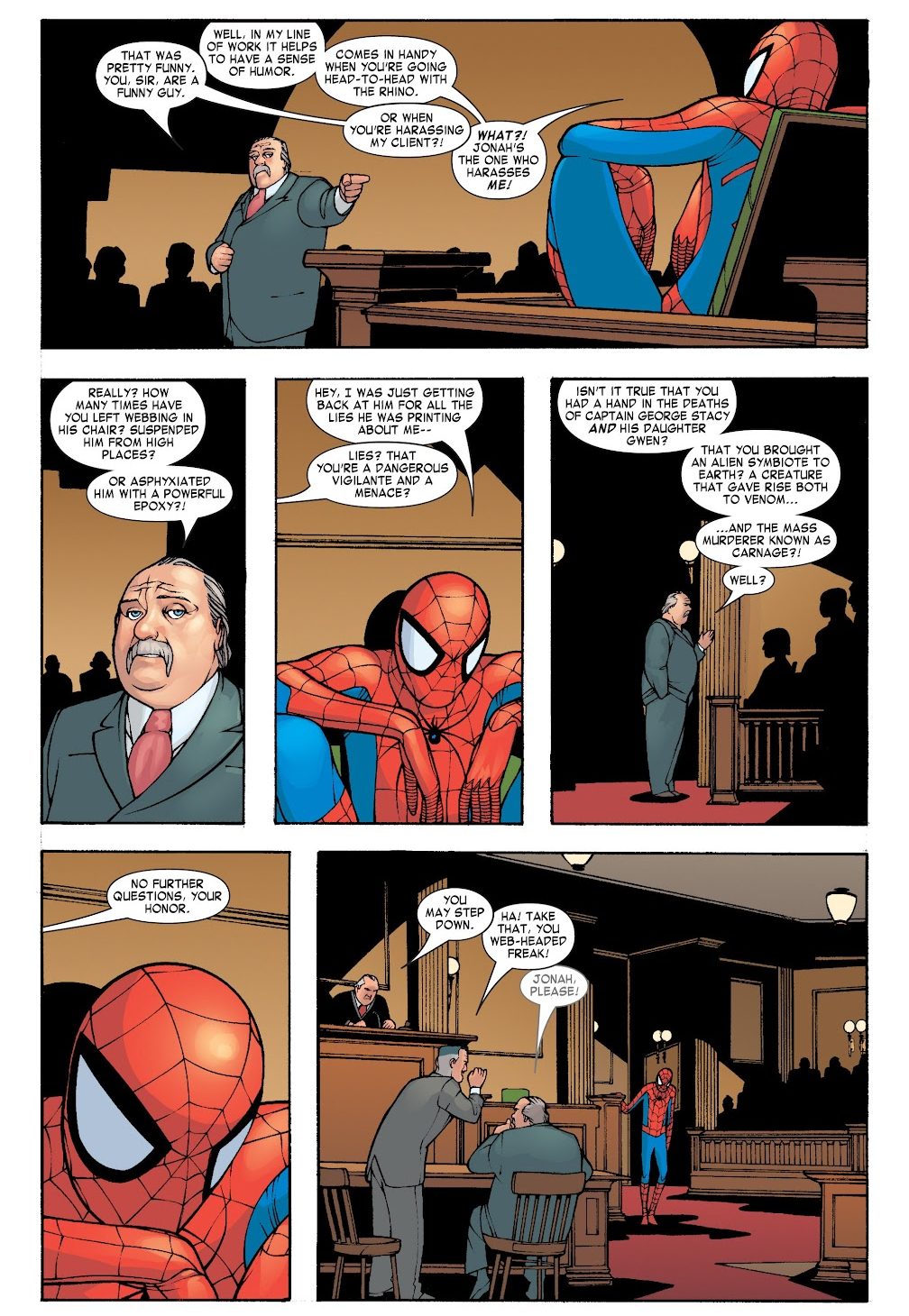 Spider-Man Sues Jonah Jameson 