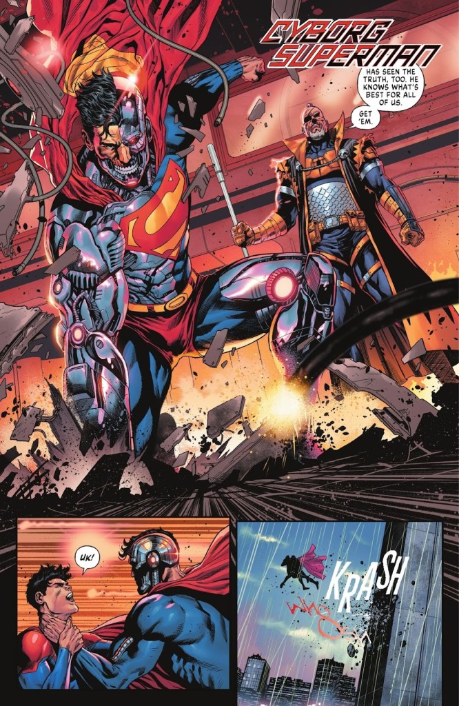 Superman VS Cyborg-Superman (Dark Crisis) – Comicnewbies