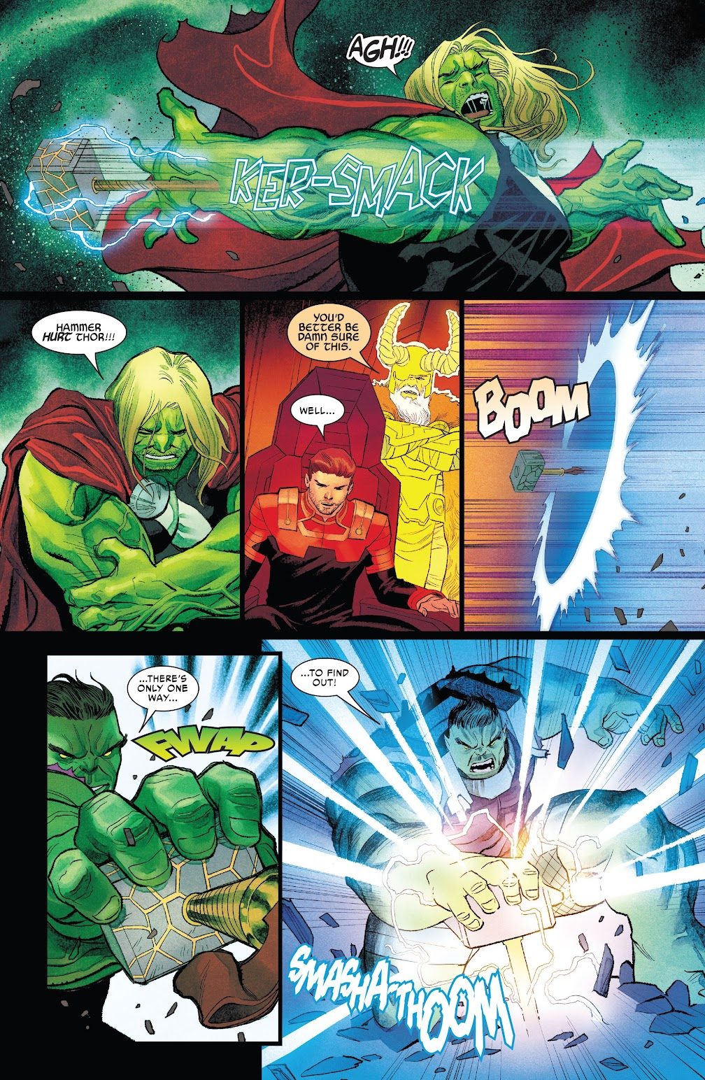 The Hulk Becomes Thor