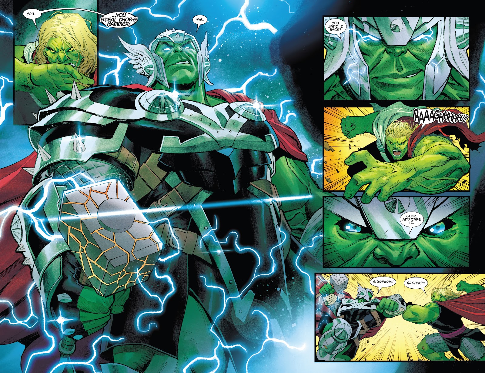 The Hulk Becomes Thor