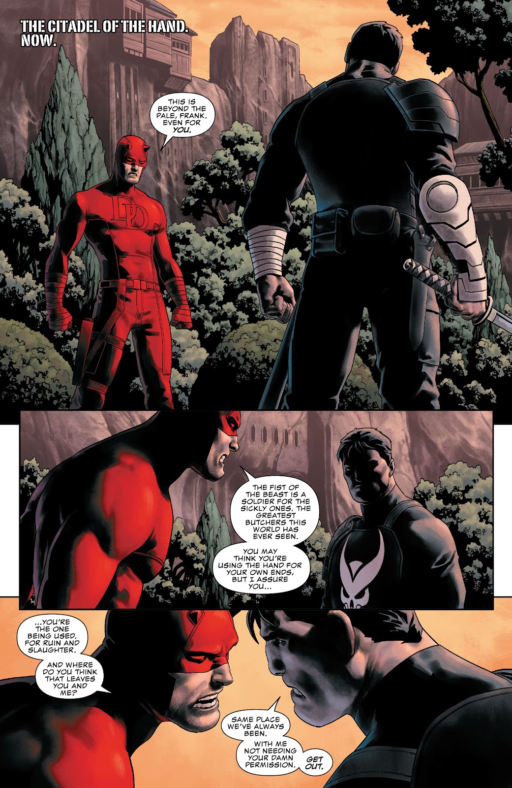The Punisher (The Hand) VS Daredevil