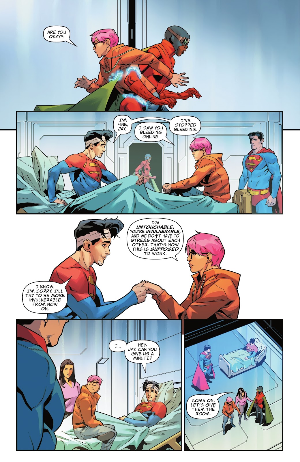 Jon Kent Comes Out To His Father Superman