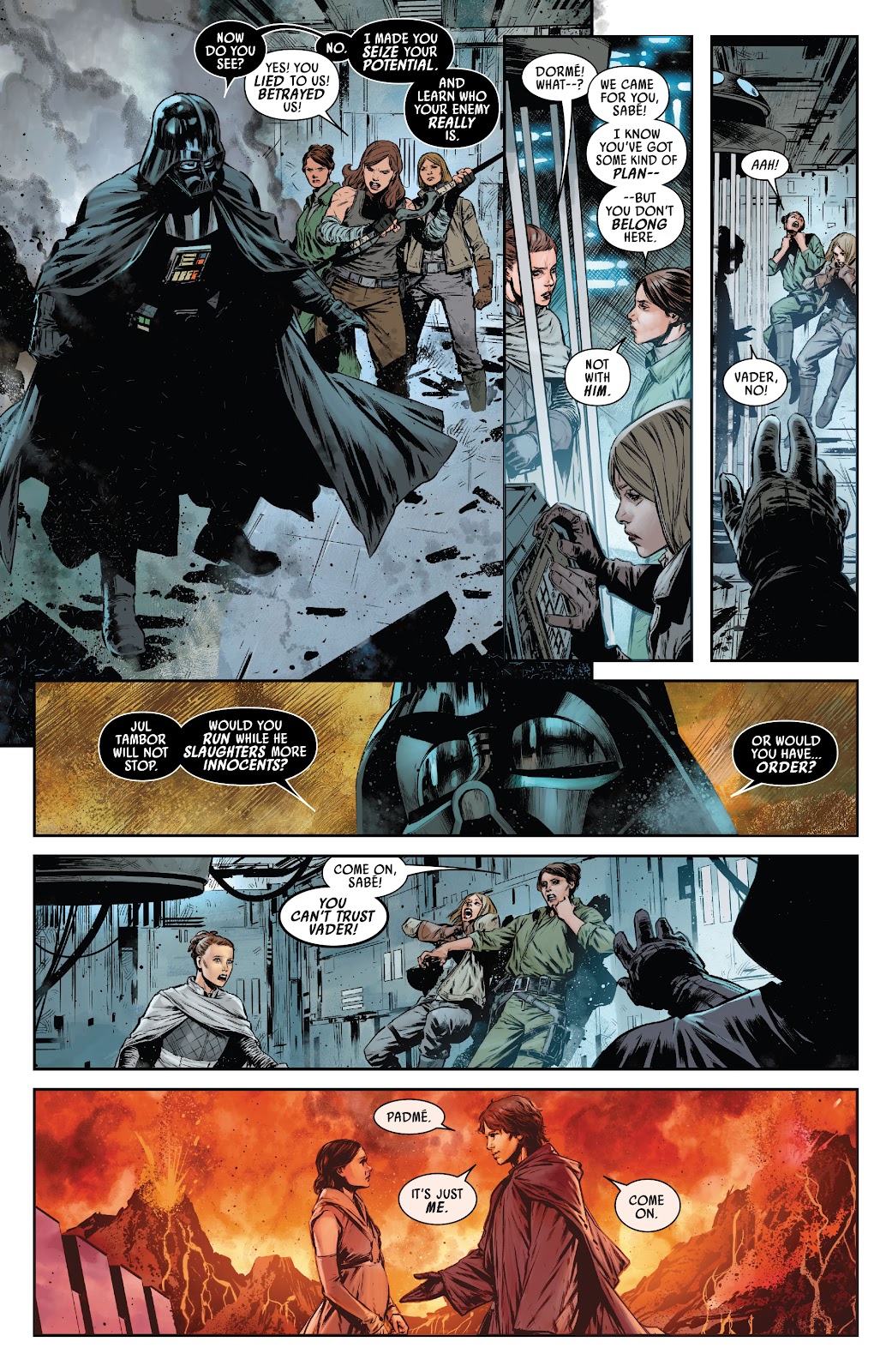 Darth Vader Rescues Sabe