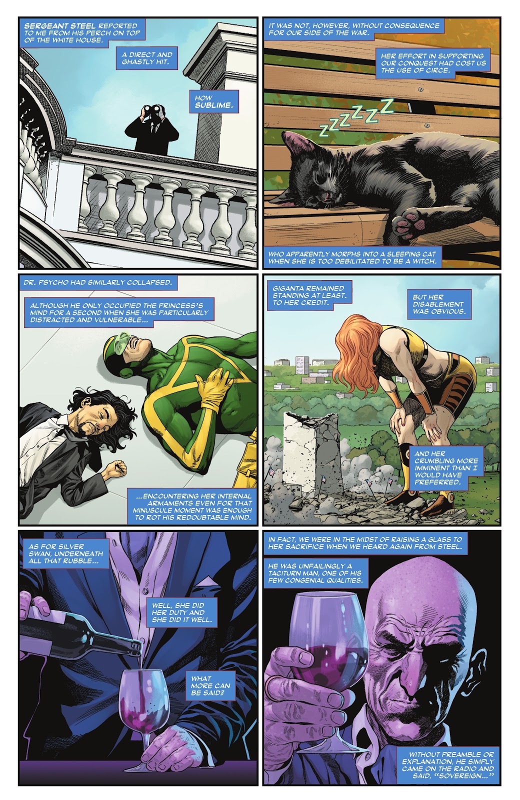 Wonder Woman VS Giganta (Wonder Woman Vol. 6 #6)