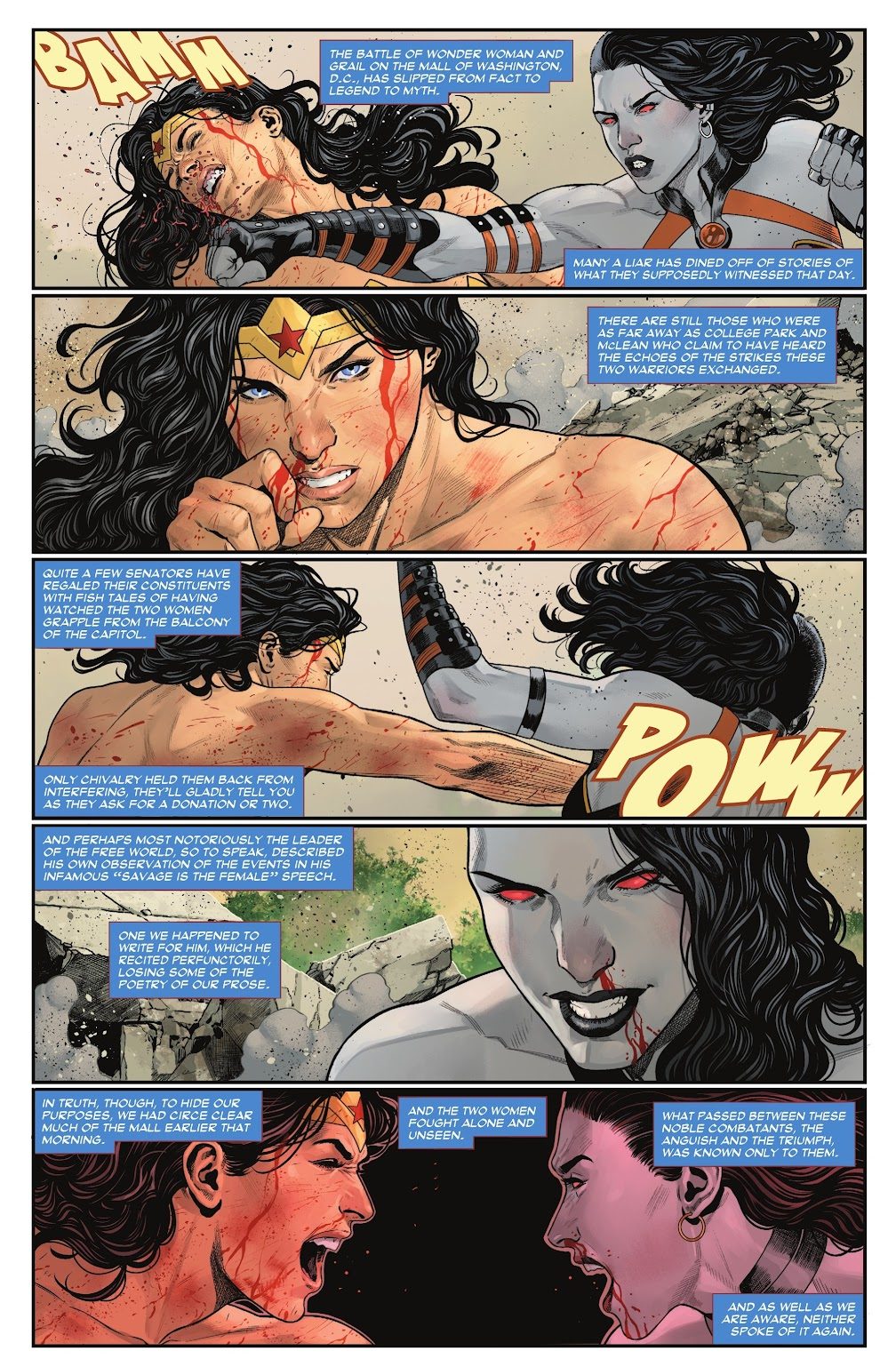 Wonder Woman VS Grail (Wonder Woman Vol. 6)