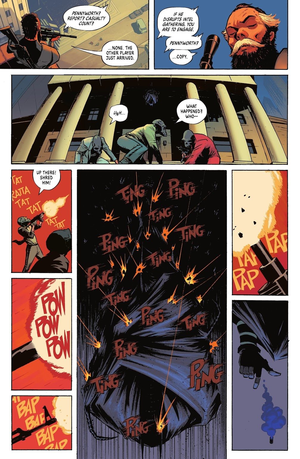 Absolute Batman's cape can withstand bullets