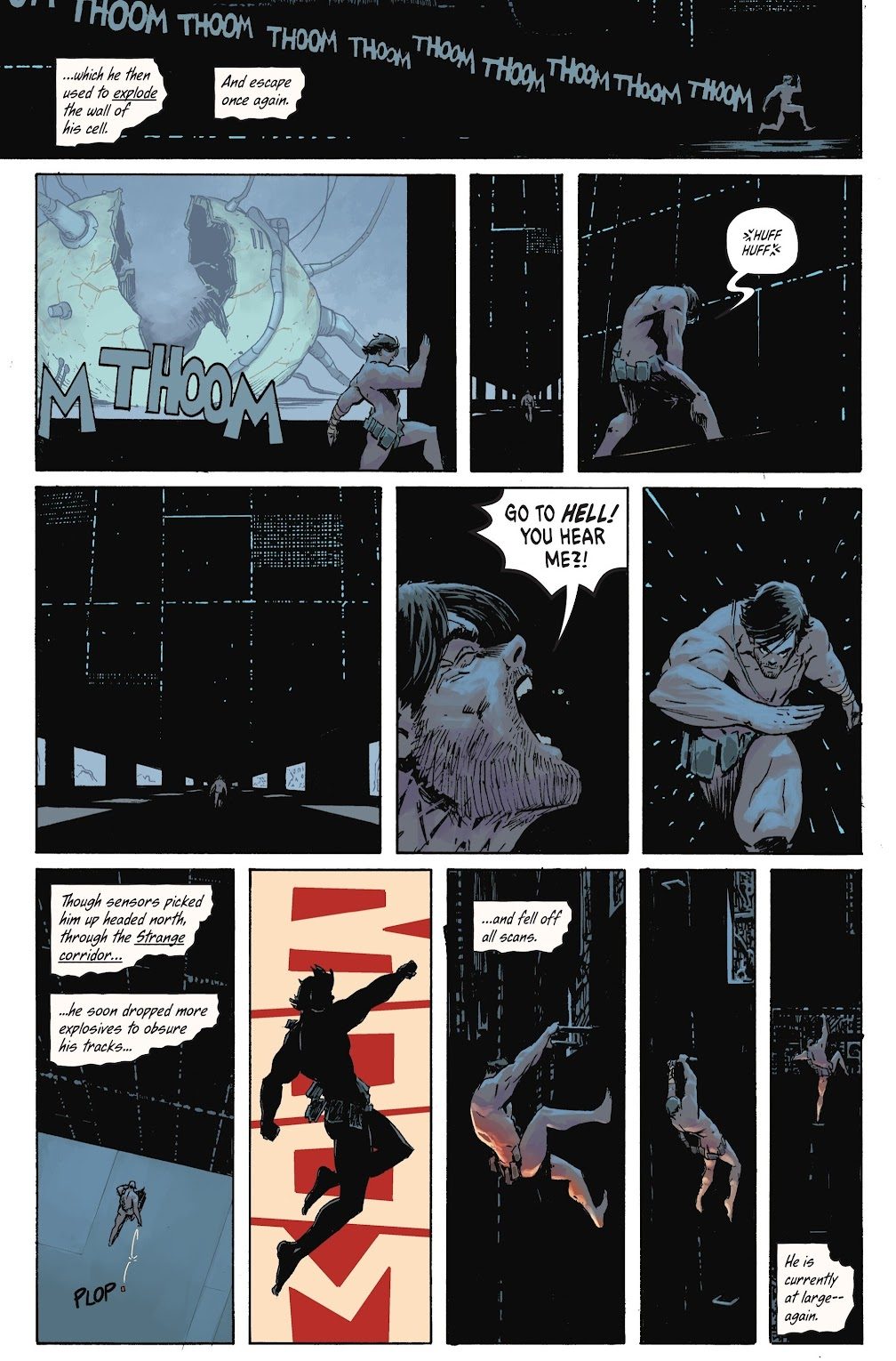 Absolute Batman used his own solid wastes to create makeshift explosives